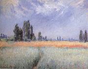 Claude Monet Wheat Field oil